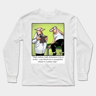 Funny Spectickles Medical Health Cartoon Long Sleeve T-Shirt